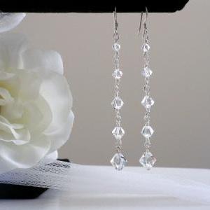 Sterling Silver And Swarovski Crystals Bridal..