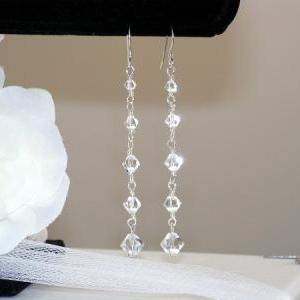 Sterling Silver And Swarovski Crystals Bridal..